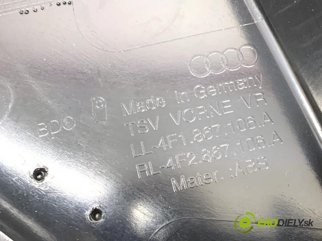 AUDI A6 C6 sedan 2006 103 kW 2.0 TDI 1968 čalúnenie Dvere pravy predný