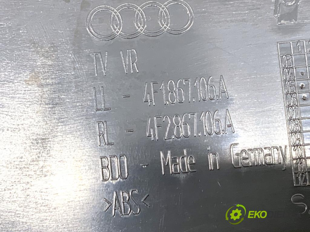 AUDI A6 C6 sedan 2006 103 kW 2.0 TDI 1968 čalúnenie Dvere pravy predný