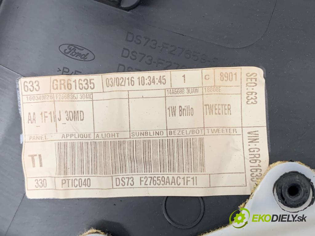 FORD MONDEO MK5 Kombi 2016 110 kW 2.0 TDCi 1998 čalúnenie Dvere ľavy zad