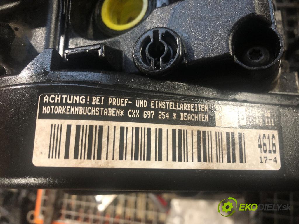 VW GOLF VII liftback 2016 81 kW 1.6 TDI 1598 motor CXX (Motor)