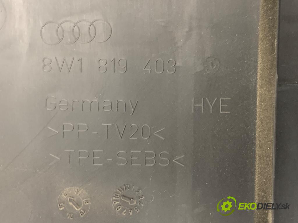 AUDI A4 B9 Kombi 2016 110 kW 2.0 TDI 1968 Torpédo, plast pod čelné okno 8W1819403 (Torpédo (plast pod čelným sklom))