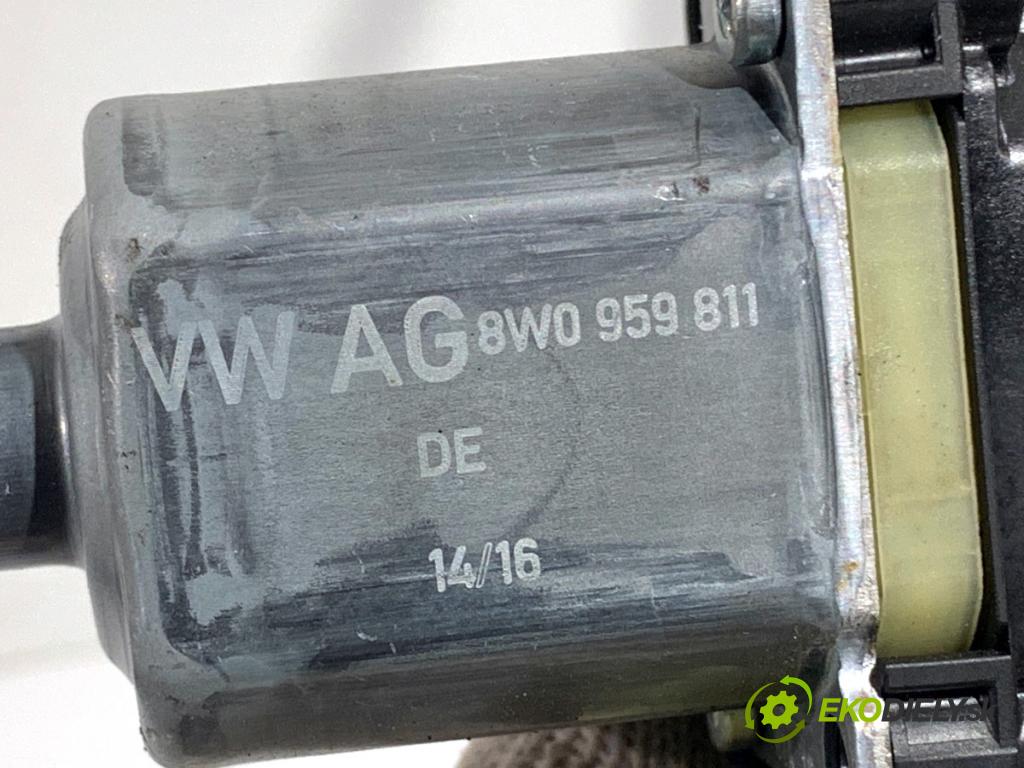 AUDI A4 B9 Kombi 2016 110 kW 2.0 TDI 1968 Mechanizmus okna ľavy zad 8W0839461