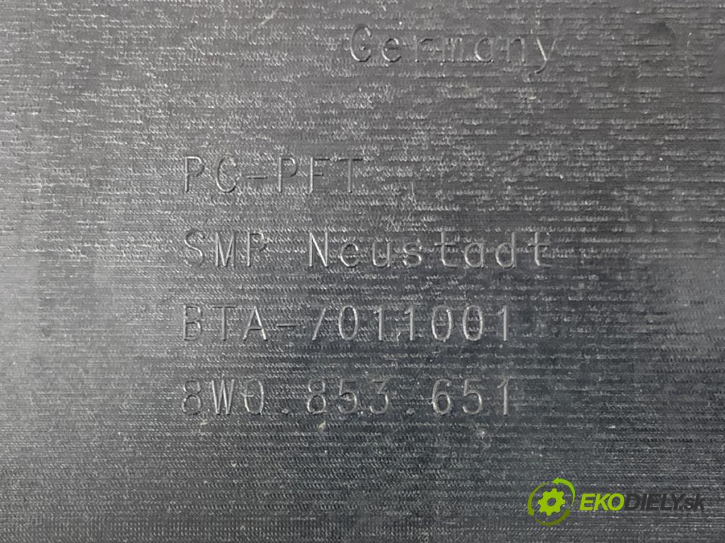 AUDI A4 B9 Kombi 2016 110 kW 2.0 TDI 1968 Mriežka maska 8W0853651 (Mriežka predná (maska chladiča))