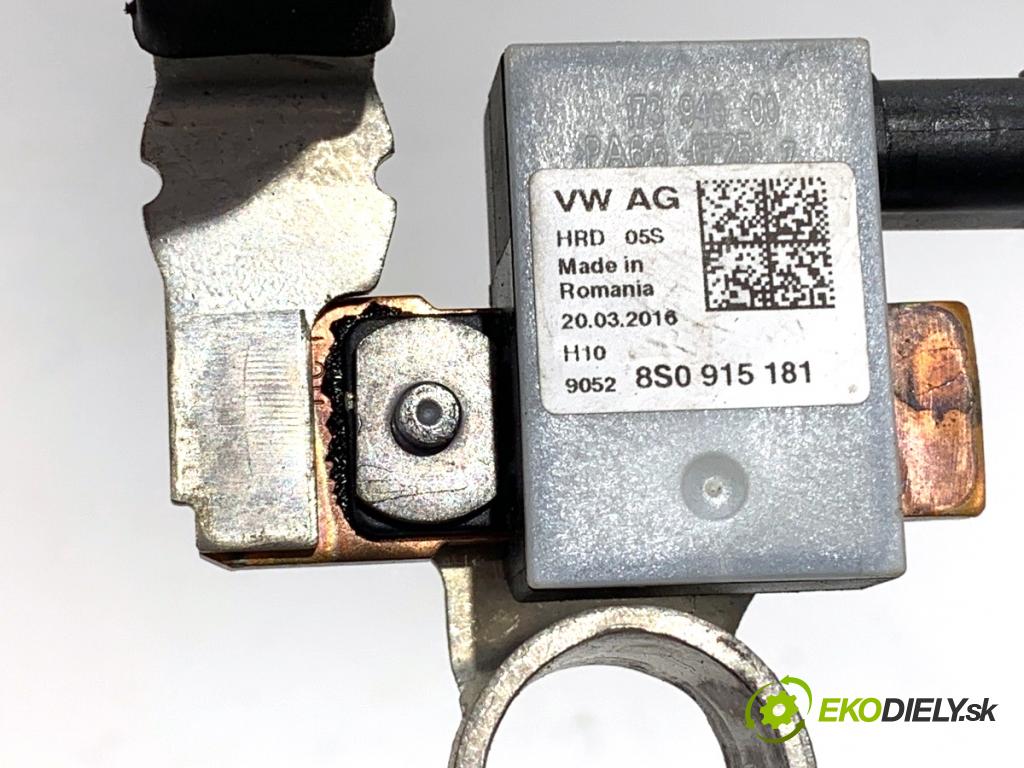 AUDI A4 B9 Kombi 2016 110 kW 2.0 TDI 1968 svorka MINUS: 8S0915181