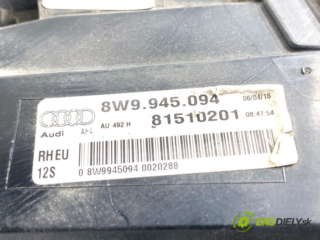 AUDI A4 B9 Kombi 2016 110 kW 2.0 TDI 1968 Svetlo zad pravá vnútorná 8W9945094 (Kľučka dverí ostatné)