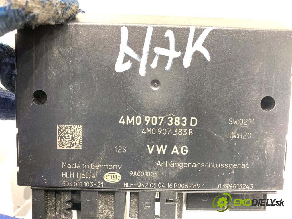 AUDI A4 B9 Kombi 2016 110 kW 2.0 TDI 1968 Modul ťažného oka 4M0907383D (Riadiaca jednotka ostatné)
