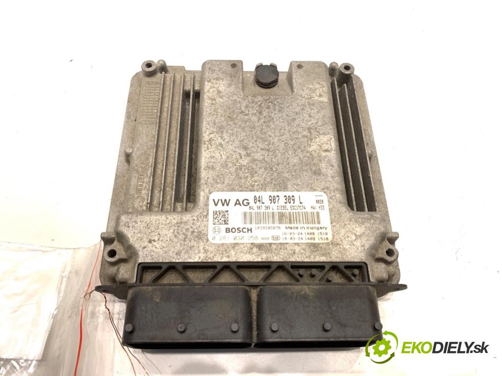 AUDI A4 B9 Kombi 2016 110 kW 2.0 TDI 1968 riadiaca jednotka Motor 04L907309L (Riadiaca jednotka)