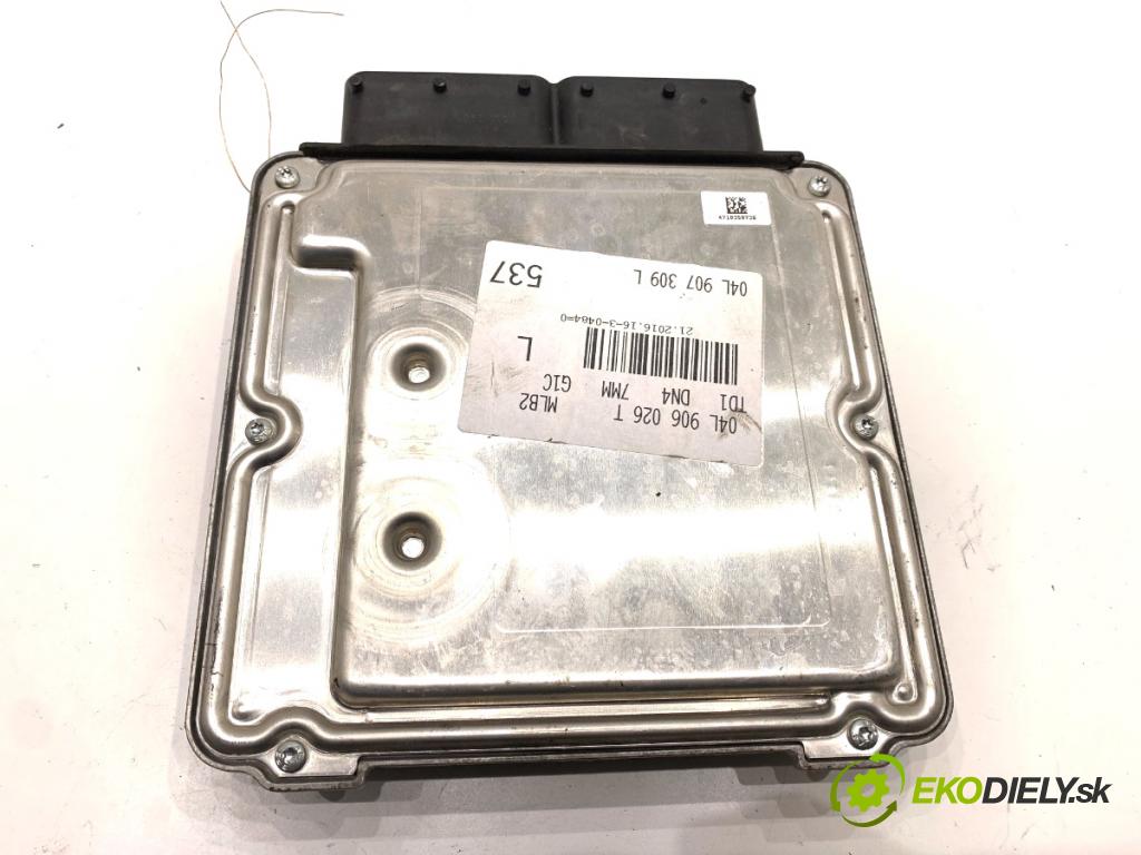 AUDI A4 B9 Kombi 2016 110 kW 2.0 TDI 1968 riadiaca jednotka Motor 04L907309L (Riadiaca jednotka)