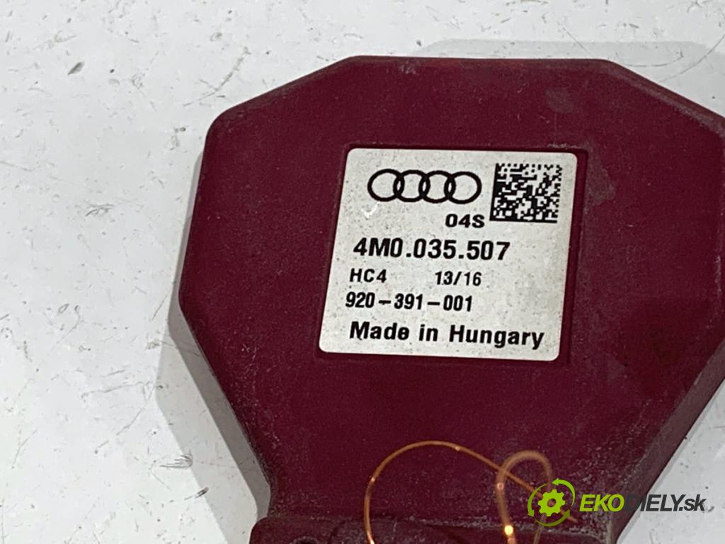 AUDI A4 B9 Kombi 2016 110 kW 2.0 TDI 1968 Zosilňovač Antenní: 4M0035507 (Zosilňovač)