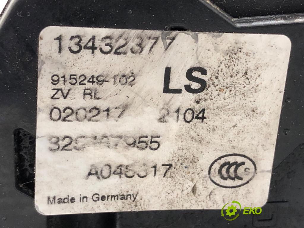 OPEL MERIVA B nadwozie wielkoprzestrzenne (MPV) 2017 88 kW 1.4 (75) 1364 zámok Dvere pravy zad 13432377