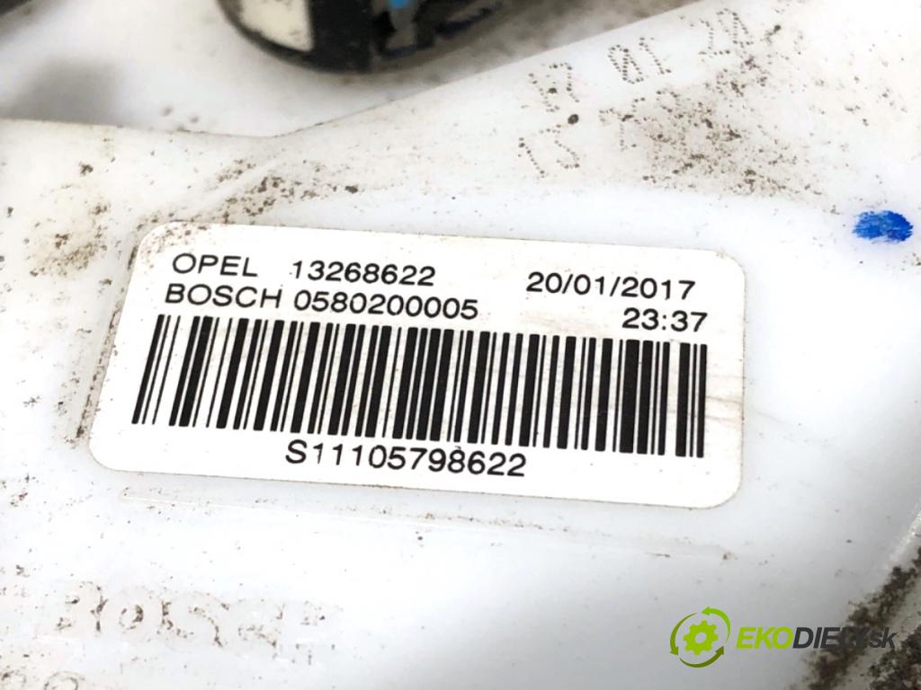 OPEL MERIVA B nadwozie wielkoprzestrzenne (MPV) 2017 88 kW 1.4 (75) 1364 Pumpa paliva 13268622
