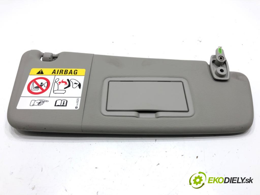 OPEL MERIVA B nadwozie wielkoprzestrzenne (MPV) 2017 88 kW 1.4 (75) 1364 Clona slnečná pravy 