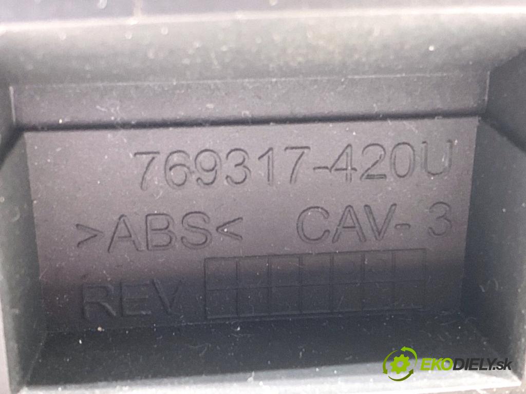 OPEL MERIVA B nadwozie wielkoprzestrzenne (MPV) 2017 88 kW 1.4 (75) 1364 Prístrojovka 13430868 (Prístrojová doska)