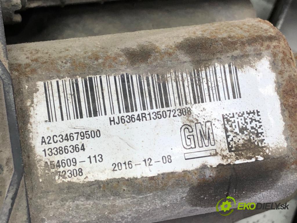 OPEL MERIVA B nadwozie wielkoprzestrzenne (MPV) 2017 88 kW 1.4 (75) 1364 BRZDA: ručný elektrický 13386364 (Ručná brzda)