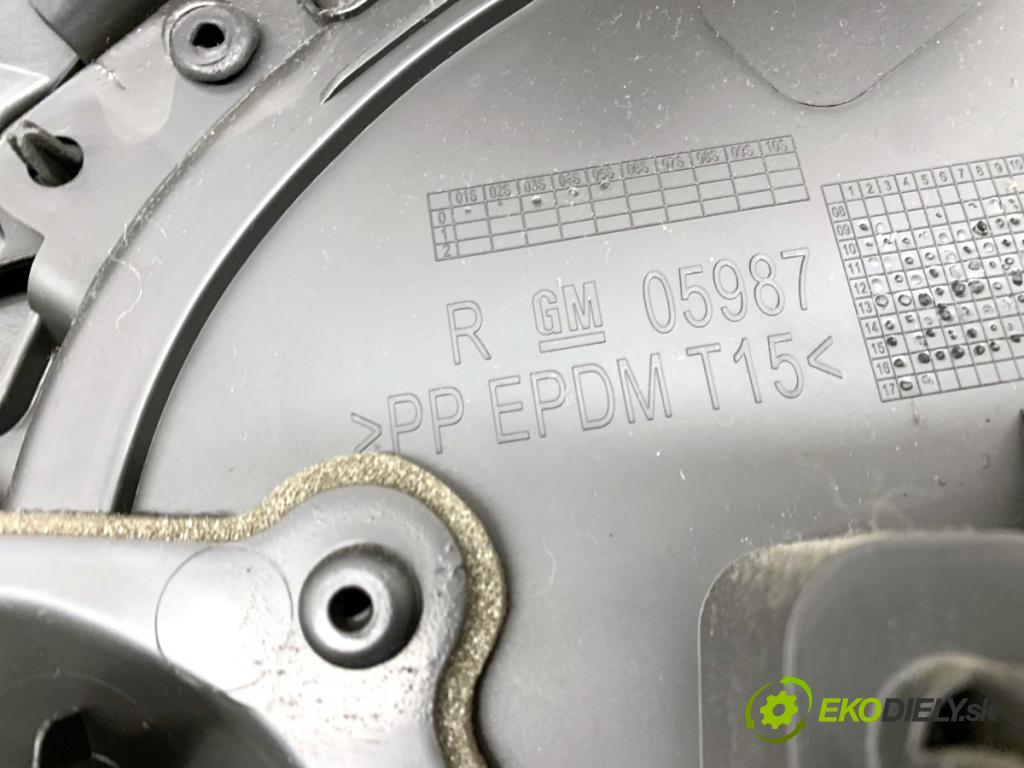 OPEL MERIVA B nadwozie wielkoprzestrzenne (MPV) 2017 88 kW 1.4 (75) 1364 čalúnenie Dvere pravy predný