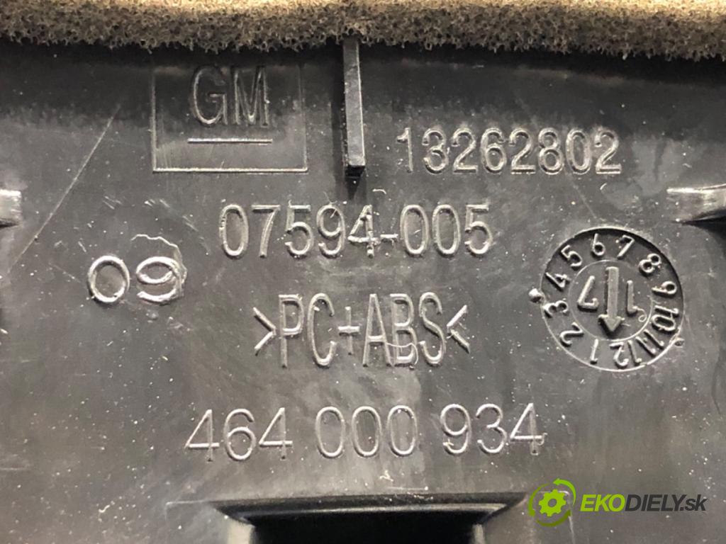 OPEL MERIVA B nadwozie wielkoprzestrzenne (MPV) 2017 88 kW 1.4 (75) 1364 mří topení přední část 13262802