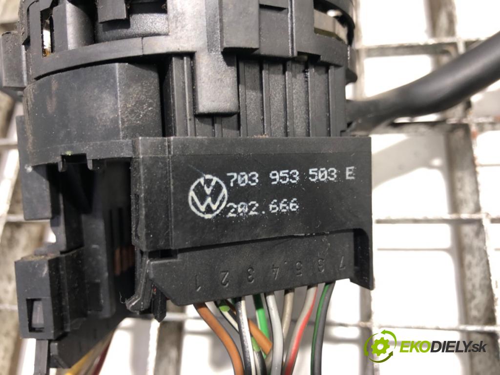 VW TRANSPORTER T4 Autobus 1996 57 kW 2.4 D 2370 Prepínač kombinovaný 703953503E (Prepínacie páčky pod volantom)