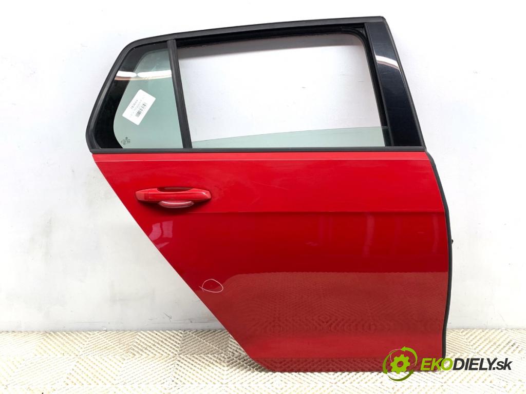 VW GOLF VII liftback 2016 81 kW 1.6 TDI 1598 Dvere pravy zad LY3D