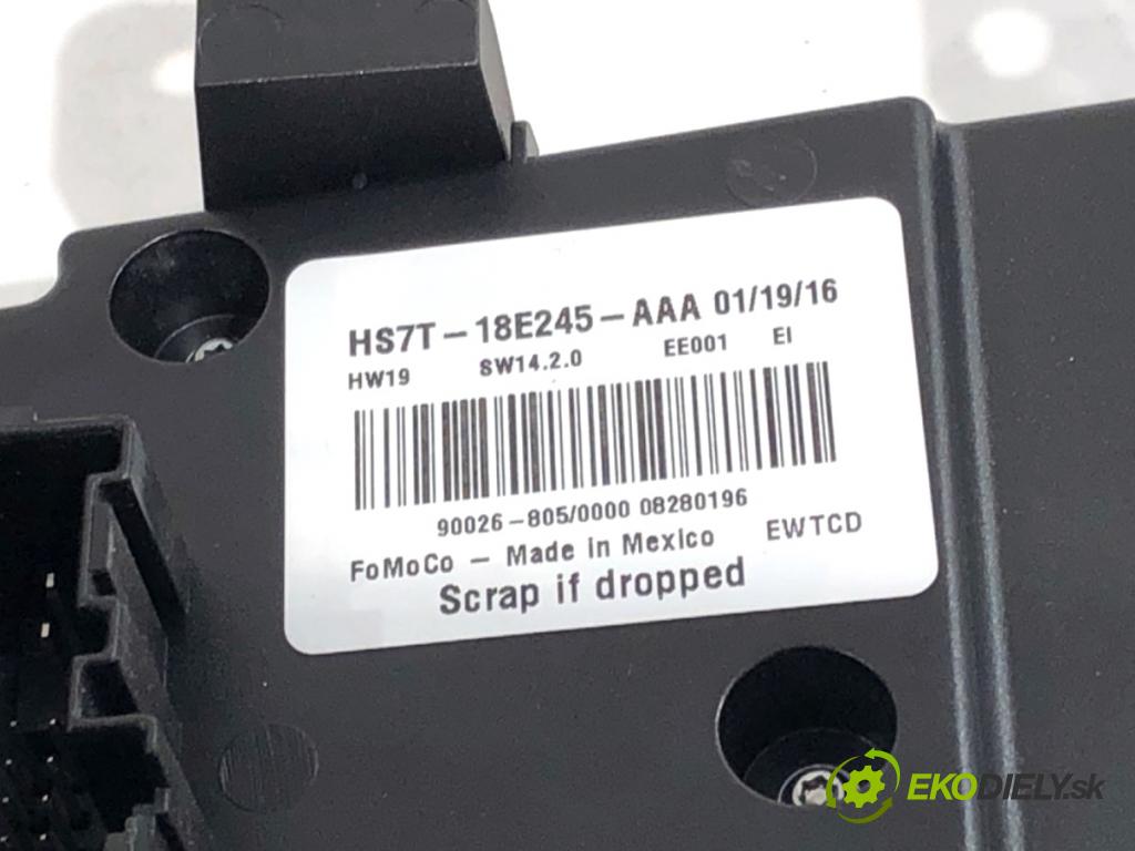 FORD MONDEO MK5 Kombi 2016 110 kW 2.0 TDCi 1998 Panel ovládania kúrenia HS7T-18E245-AAA (Prepínacie páčky pod volantom)
