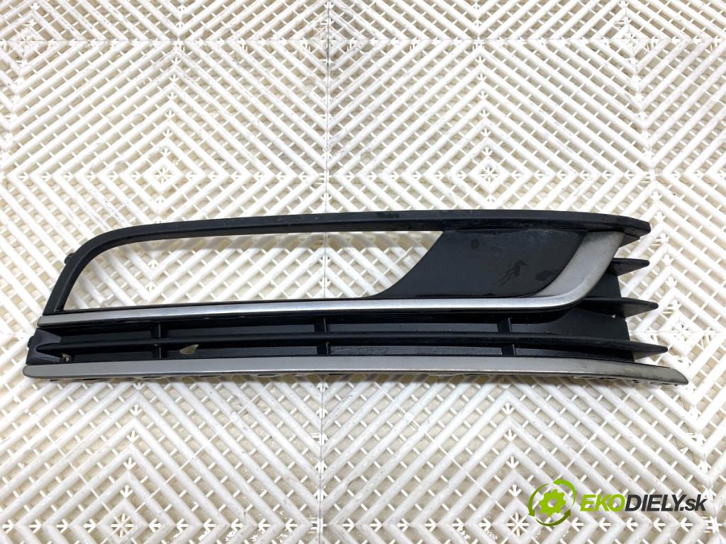 VW PASSAT B7 sedan 2014 103 kW 2.0 TDI 1968 Mriežky nárazníka pravy predný 3AA853666