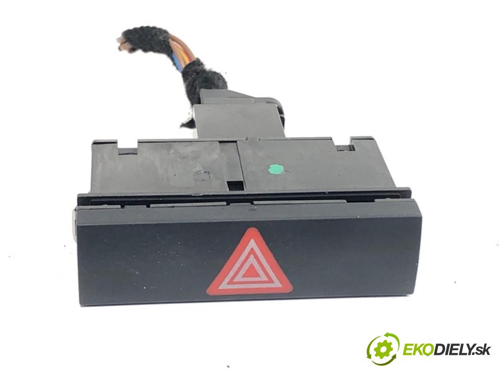 AUDI A6 C6 sedan 2006 103 kW 2.0 TDI 1968 Spínač svetiel výstražných (núdzových) 4F0941509 (Prepínacie páčky pod volantom)