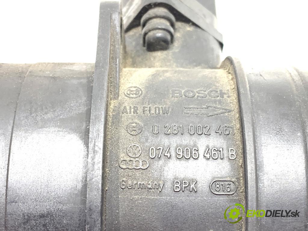 AUDI A6 C6 sedan 2006 103 kW 2.0 TDI 1968 Váha vzduchu 0281002461 074906461B (Váha vzduchu)