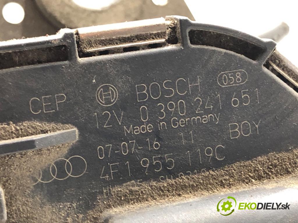 AUDI A6 C6 sedan 2006 103 kW 2.0 TDI 1968 Mechanizmus stieračov predný 4F1955119C 4F1955023J (Motorček stieračov predný)