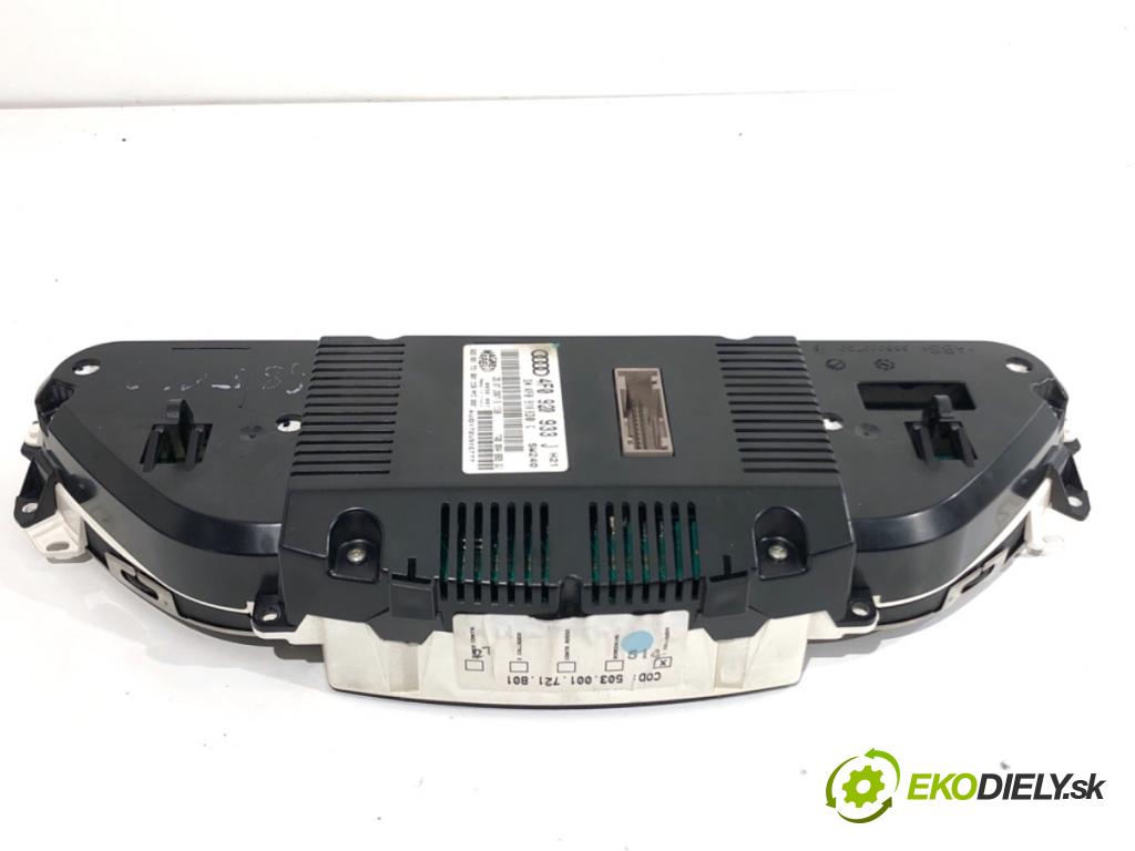 AUDI A6 C6 sedan 2006 103 kW 2.0 TDI 1968 Prístrojovka 4F0920933J (Prístrojová doska)