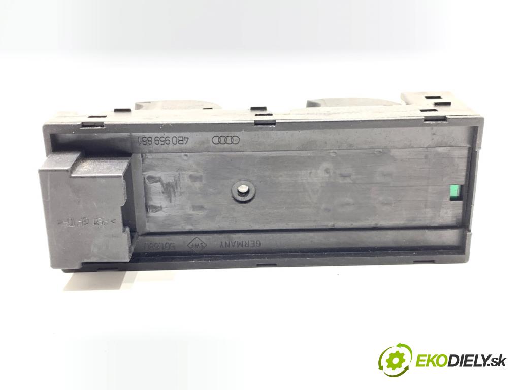 AUDI A6 C5 sedan 1999 121 kW 2.4 quattro 2393 Prepínač okien 4B0959851 (Prepínacie páčky pod volantom)