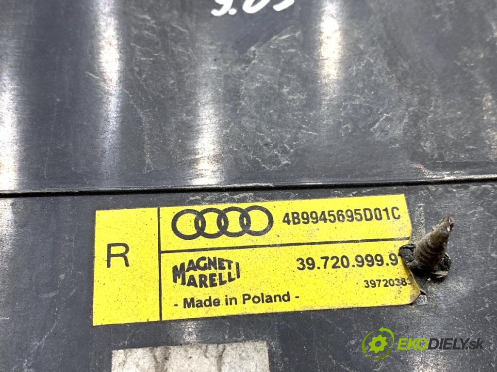 AUDI A6 C5 sedan 1999 121 kW 2.4 quattro 2393 Zadné čelo dverí zad 4B9945695D