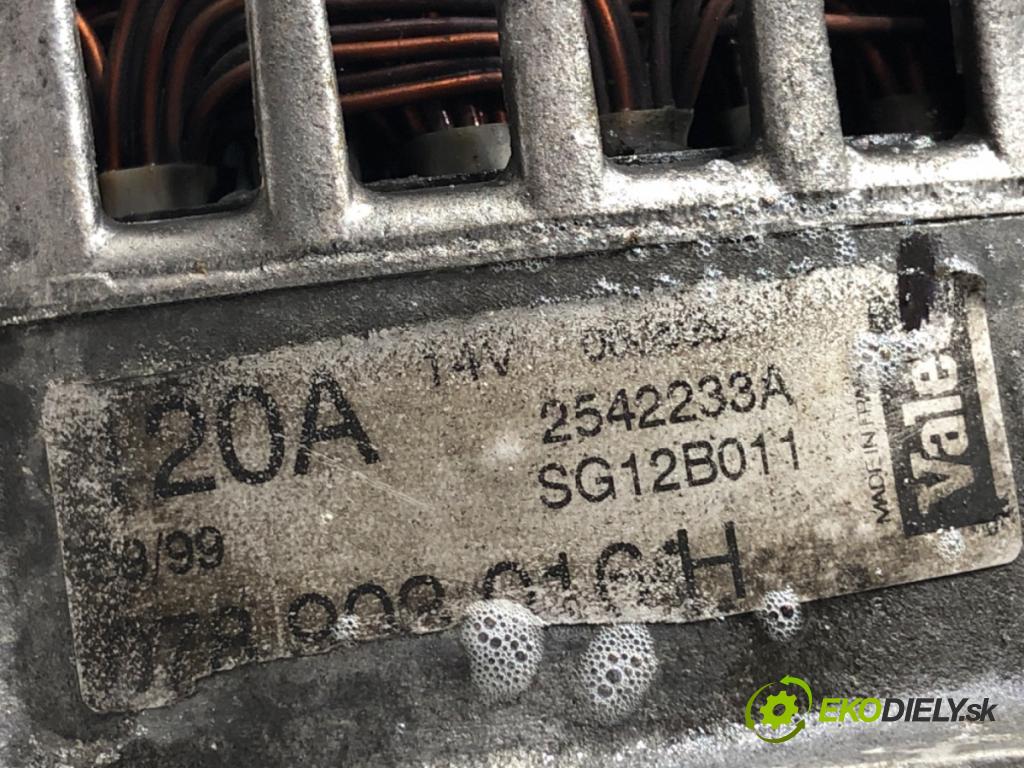 AUDI A6 C5 sedan 1999 121 kW 2.4 quattro 2393 Alternátor 078903016H (Alternátor)