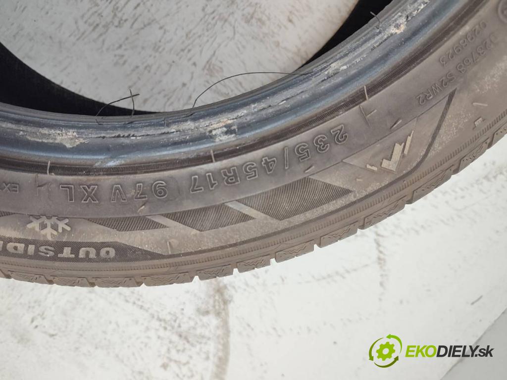 --- ---      PNEUMATIKY: zima 1X 235/45 17" ZEETEX