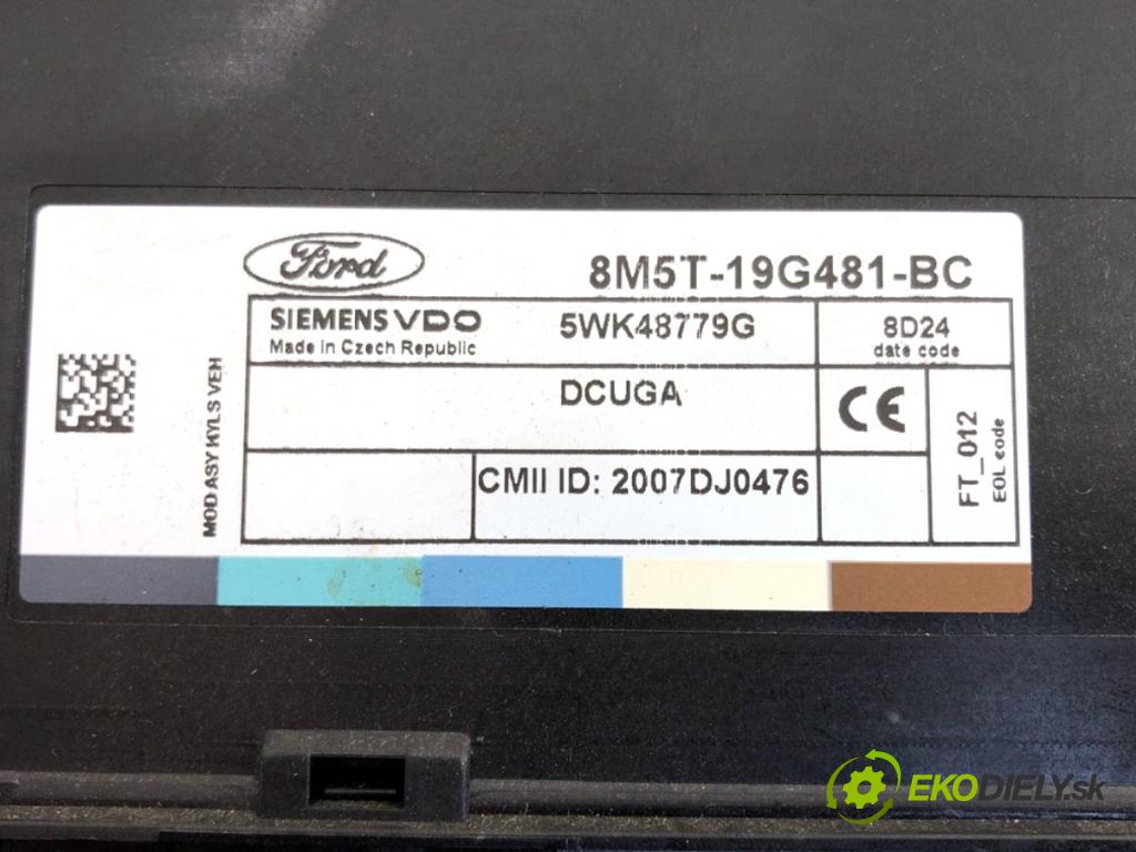 FORD KUGA I SUV 2008 100 kW 2.0 TDCi 1997 modul komfortu 8M5T-19G481-BC (Komfortní modul)
