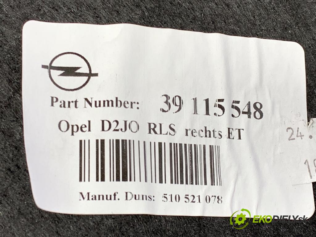 OPEL ASTRA K liftback 2019 110 kW 1.4 Turbo (68) 1399 podblatník pravy predný 39115548