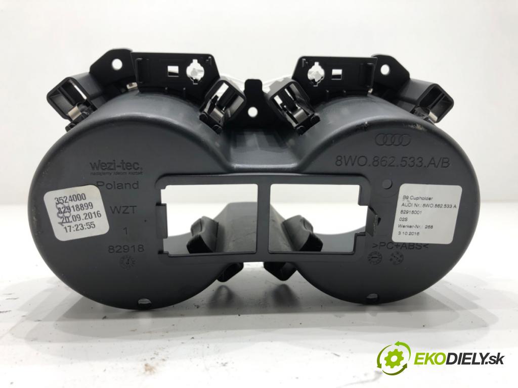 AUDI A5 F5 coupe 2017 140 kW 2.0 TDI 1968 Držiak na nápoje 8W0862533A/B (Držiak (úchyt) na nápoje)