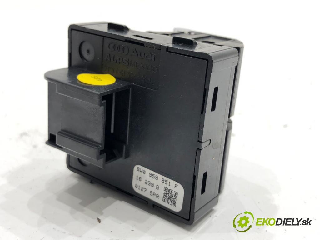 AUDI A5 F5 coupe 2017 140 kW 2.0 TDI 1968 Prepínač okien 8W0959851F (Prepínacie páčky pod volantom)