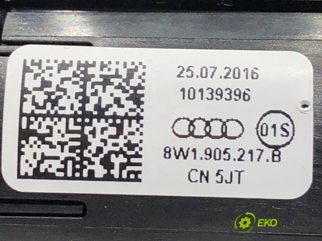AUDI A5 F5 coupe 2017 140 kW 2.0 TDI 1968 vypínač ZAPALOVANIE: START/STOP 8W1905217B