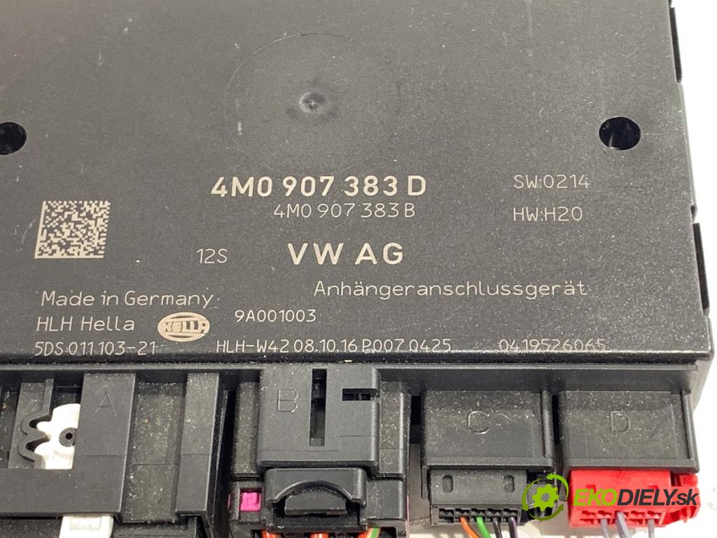 AUDI A5 F5 coupe 2017 140 kW 2.0 TDI 1968 Modul ťažného oka 4M0907383D (Riadiaca jednotka ostatné)