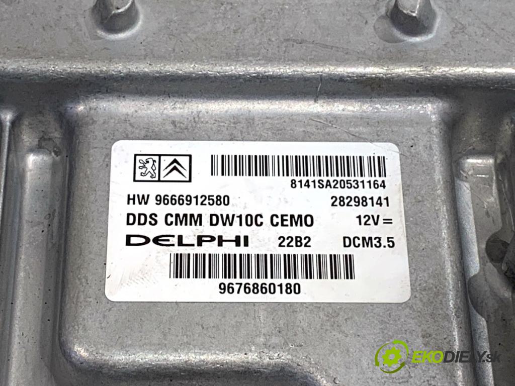 CITROEN C5 III Kombi 2012 120 kW 2.0 HDi 165 1997 riadiaca jednotka Motor 9676860180 (Riadiaca jednotka)