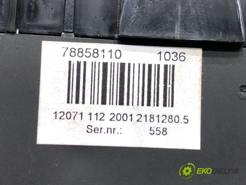 CITROEN C5 III Kombi 2012 120 kW 2.0 HDi 165 1997 Panel ovládania kúrenia 96715288ZD (Prepínacie páčky pod volantom)