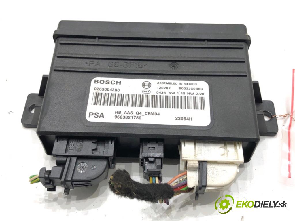 CITROEN C5 III Kombi 2012 120 kW 2.0 HDi 165 1997 modul PDC 9663821780 (Řídící jednotka ostatní)