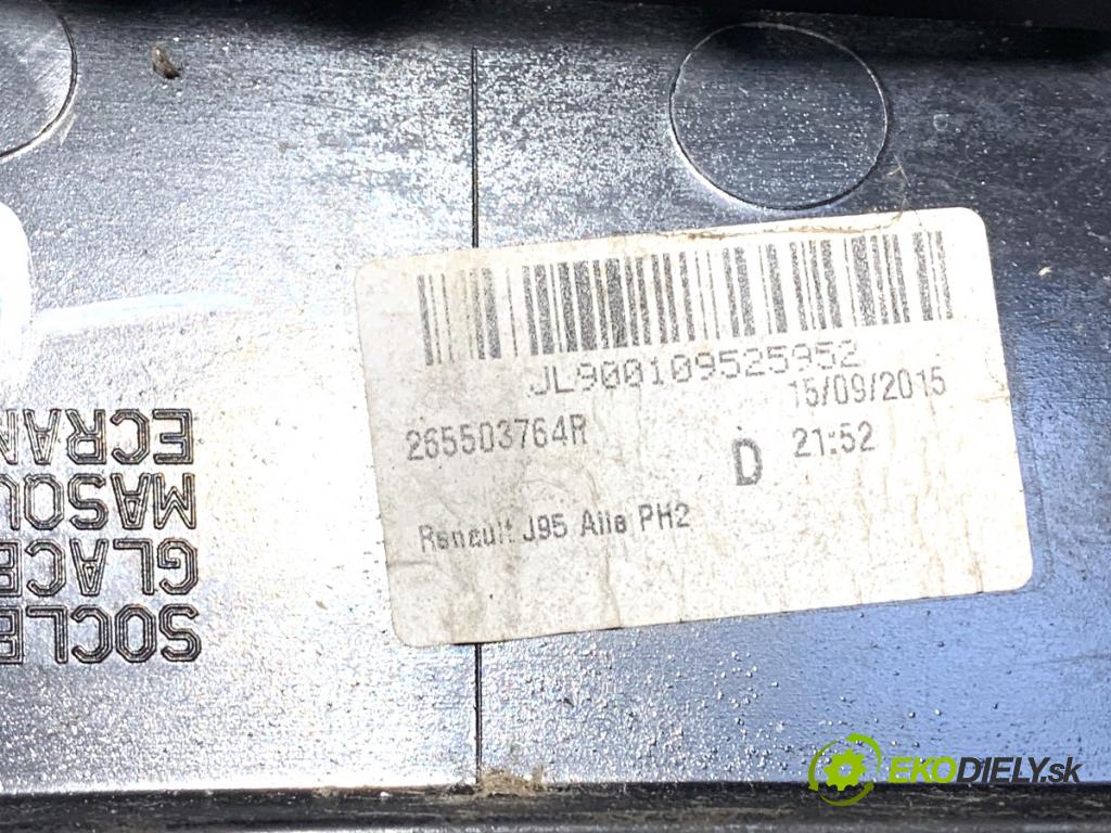 RENAULT SCENIC III nadwozie wielkoprzestrzenne (MPV) 2012 81 kW 1.6 16V (JZ0U, JZ1B) 1598 světlo pravý zadní část 265503764R