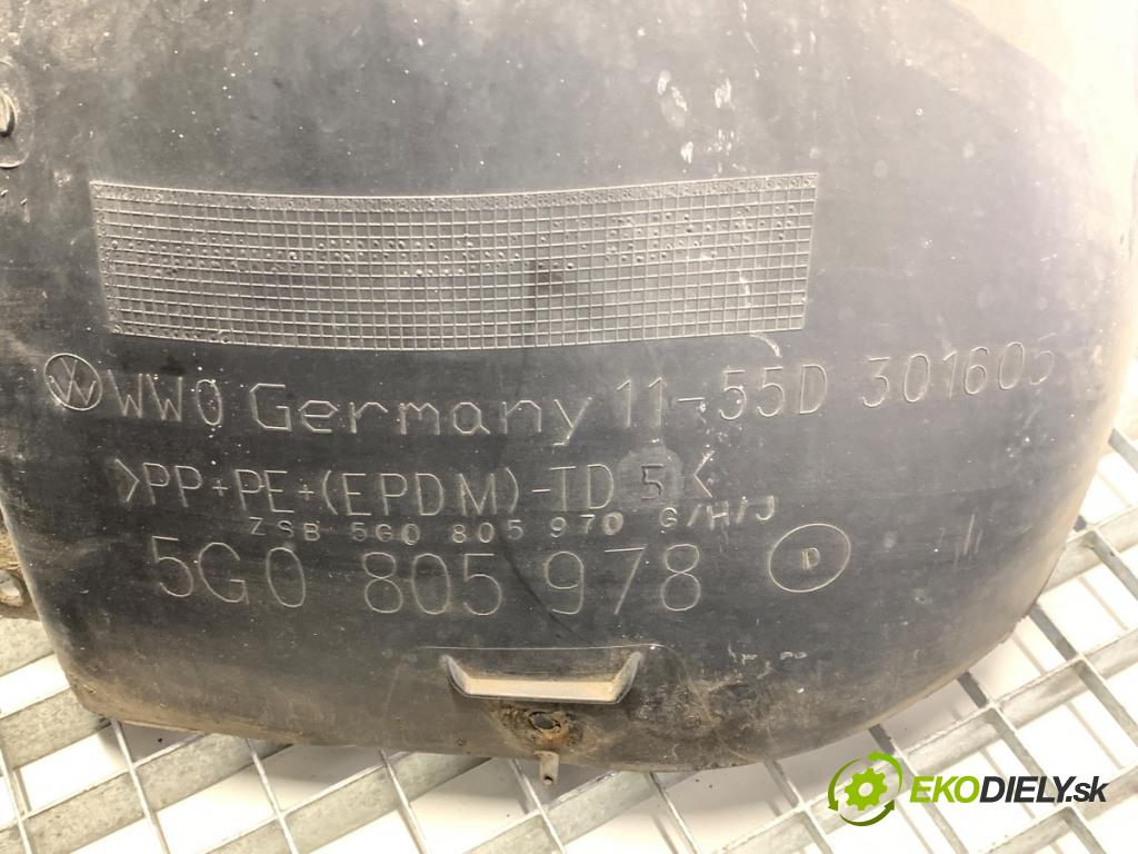 VW GOLF VII Kombi 2016 81 kW 1.6 TDI 1598 podblatník pravy predný 5G0805978