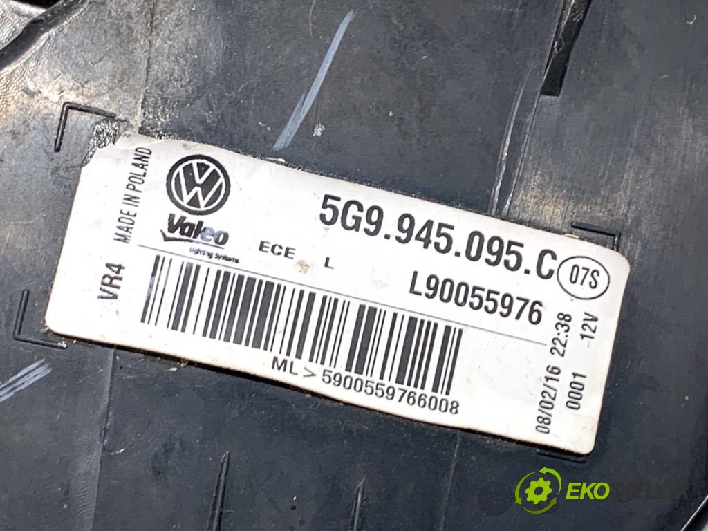 VW GOLF VII Kombi 2016 81 kW 1.6 TDI 1598 Svetlo ľavy zad 5G9945095C