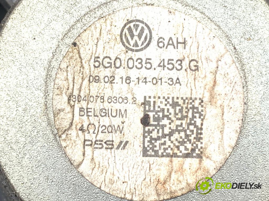 VW GOLF VII Kombi 2016 81 kW 1.6 TDI 1598 reproduktory 5G0035453G
