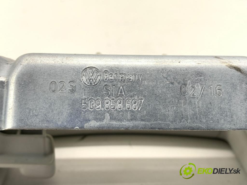 VW GOLF VII Kombi 2016 81 kW 1.6 TDI 1598 Držiak Rúčka čalunenie zad ľavá strana 5G9858687