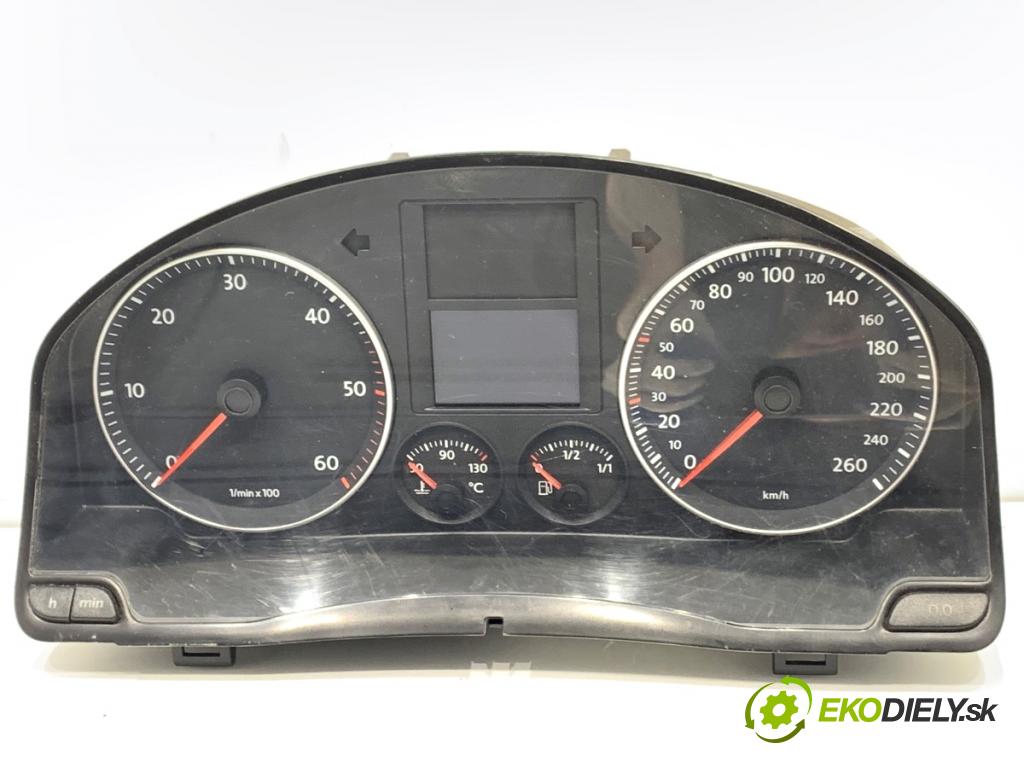 VW GOLF V liftback 2007 77 kW 1.9 TDI 1896 Prístrojovka 1K0920863B (Prístrojová doska)