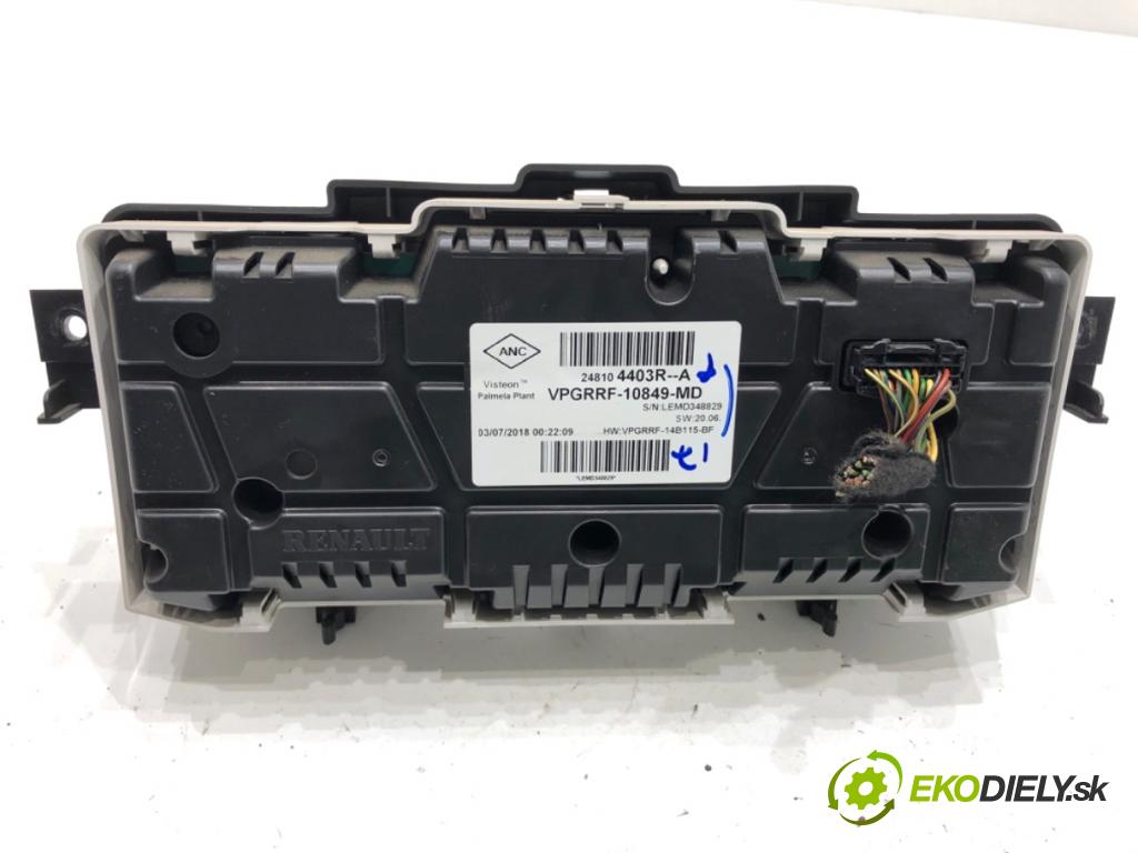 RENAULT CAPTUR I liftback 2018 87 kW 1.2 TCe 120 1197 Prístrojovka 248104403R (Prístrojová doska)