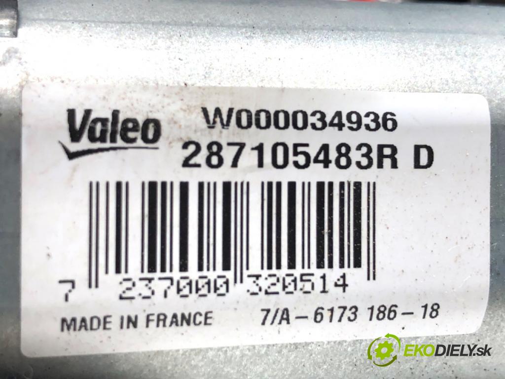 RENAULT CAPTUR I liftback 2018 87 kW 1.2 TCe 120 1197 Motor stieračov zad 287105483R
