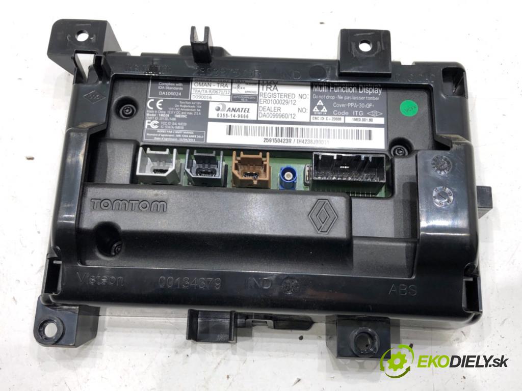 RENAULT CAPTUR I liftback 2018 87 kW 1.2 TCe 120 1197 Dislpej 259150423R (Prístrojová doska)